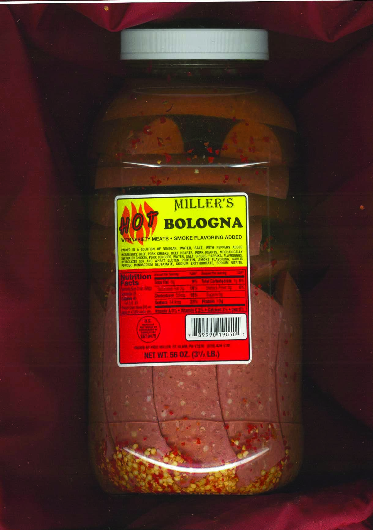 4673 HOT BOLOGNA 32 CT. « Johnnies Inc