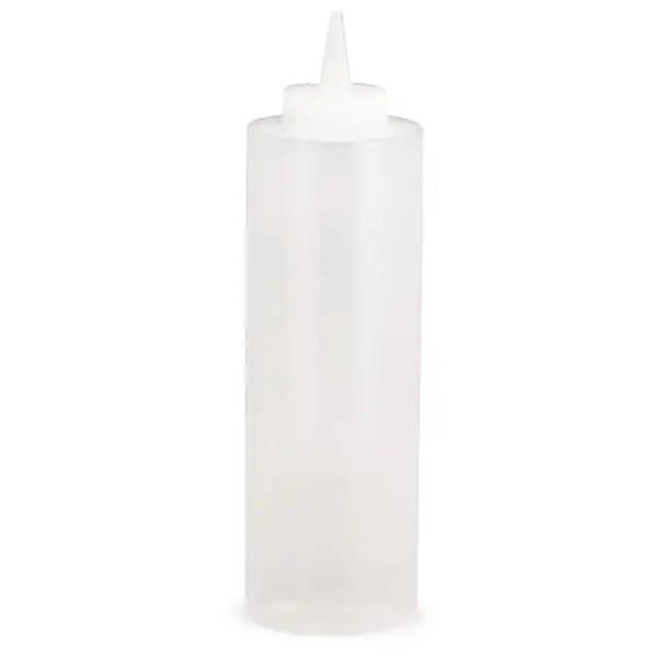 36446 - 12oz CLEAR SQUEEZE BOTTLE