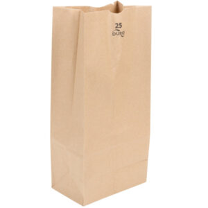 21034 - 25lb BROWN BAGS  1M