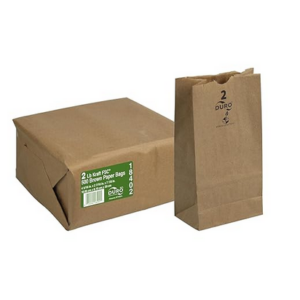 21014 - 2lb BROWN BAGS 6M