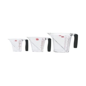 47140 - 3pc ANGLED MEASURING CUP SET