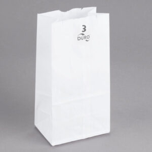 21042 - 3lb WHITE BAGS  5M