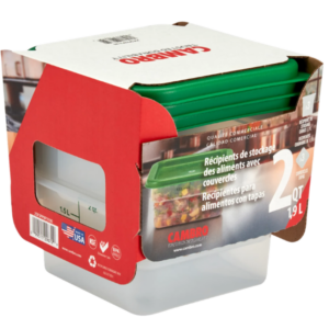 43748 - 2QT SQUARE MULTI PACK W/LIDS