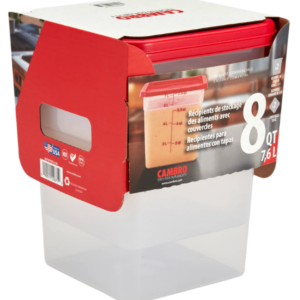43754 - 8QT SQUARE MULTI PACK W/LIDS