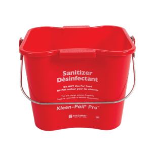 55334 - 3qt RED SANITIZING PAIL