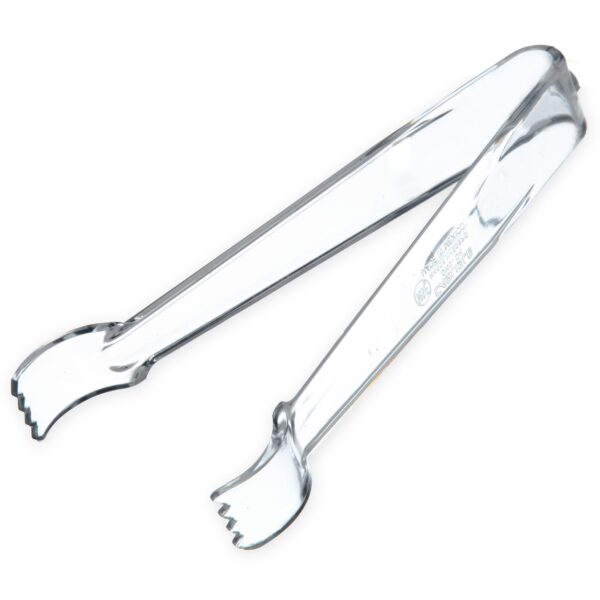 39332 - 6" CLEAR PLASTIC POM TONGS