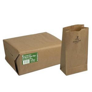 21022 - 6lb BROWN BAGS   2M