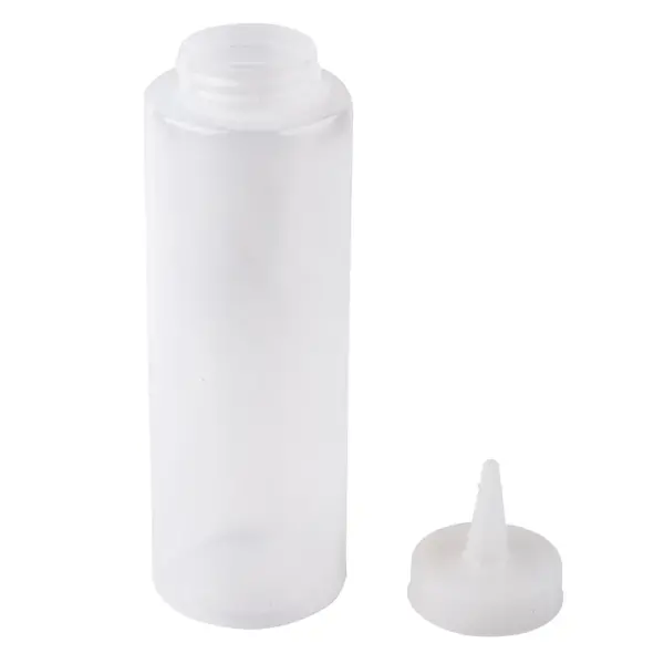 36434 - 8oz CLEAR SQUEEZE BOTTLE