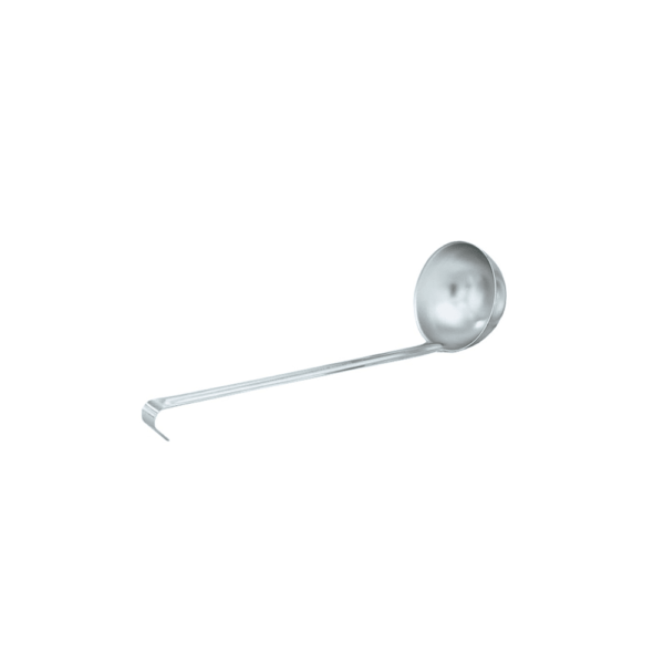 39524 - 8oz ONE PIECE STAINLESS STEEL LADLE