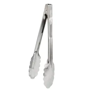 39220 - 9" STAINLESS STEEL SPRING TONG