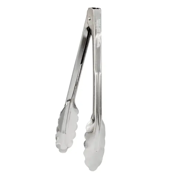 39220 - 9" STAINLESS STEEL SPRING TONG