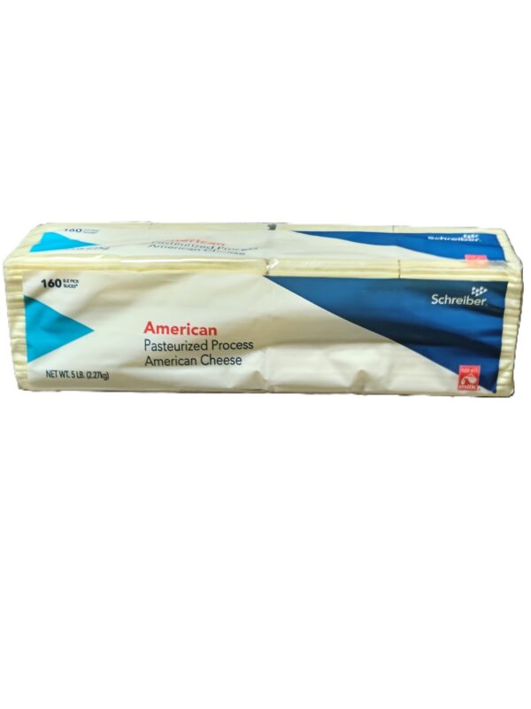 68620 - WHITE AMERICAN CHEESE    160 SLICES