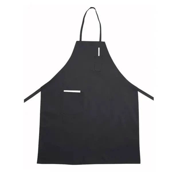 64010 - BLACK BIB APRON