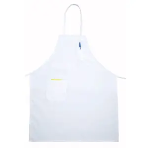 64006 - WHITE BIB APRON