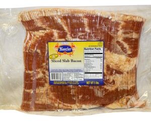 65154 - SLICED SLAB BACON   FRESH