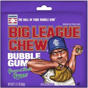 33554 - GRAPE BIG LEAGUE CHEW