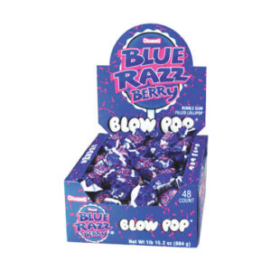 30480 - BLUE RASPBERRY BLOW POPS