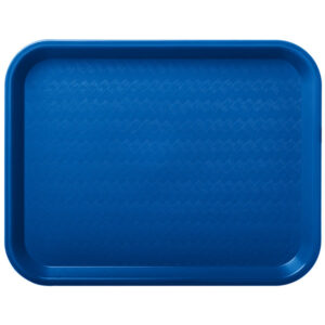 36376 - 10X14 BLUE PLASTIC FAST FOOD TRAY