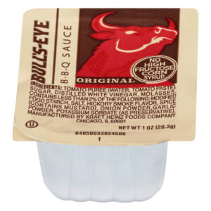 7782 - BULLS EYE BBQ SAUCE CUPS