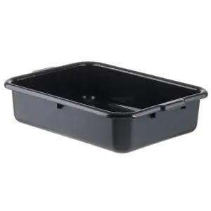 44366 - 15"x20"x5" BLACK BUS TUB