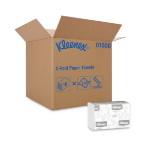 22416 - 150 WHITE C-FOLD TOWELS