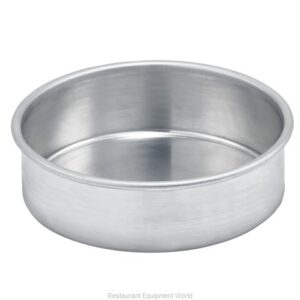 45942 - 6" ALUMINUM CAKE PAN 2" DEEP