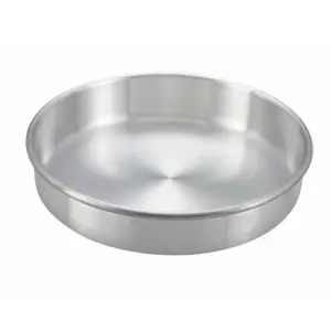 45944 - 8" ALUMINUM CAKE PAN 2" DEEP