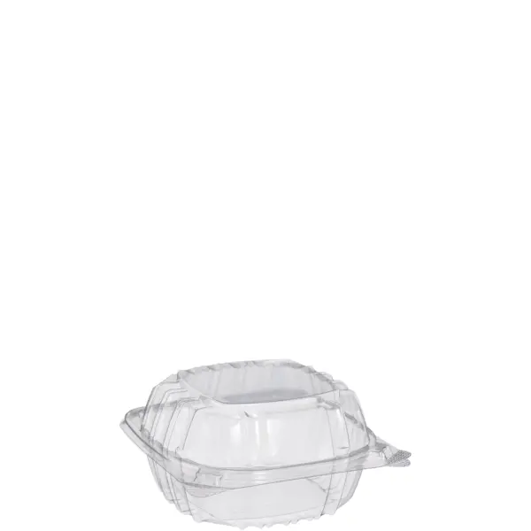 24365 - 6" CLEAR HINGED TO-GO CONTAINERS C57PST1