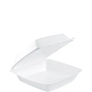 24304 -  8x8x2.5 WHITE FOAM TO-GO CONTAINERS 85HT1R