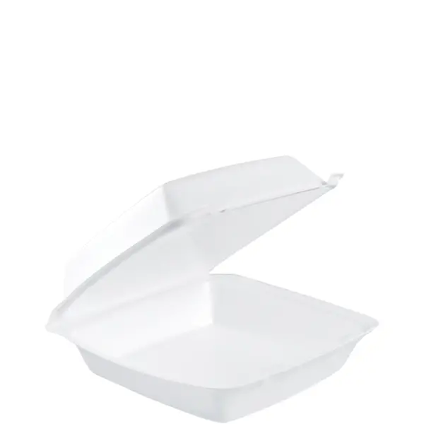 24304 -  8x8x2.5 WHITE FOAM TO-GO CONTAINERS 85HT1R