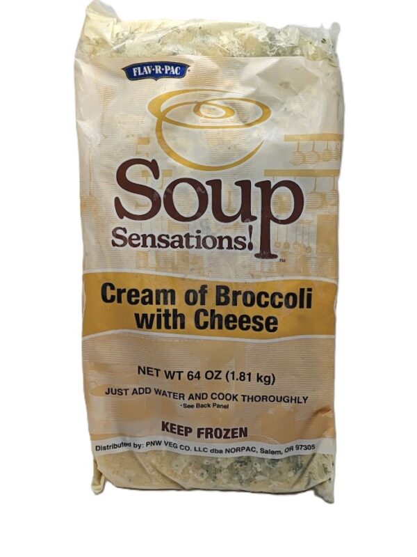 93351 - CREAM OF BROCCOLI & CHEESE SOUP