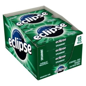 33898 - ECLIPSE SPEARMINT GUM