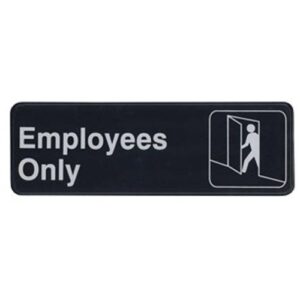 37006 - EMPLOYEES ONLY SIGN