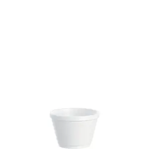 24012 - 6oz FOAM SQUAT CONTAINERS 6SJ12