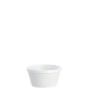 24020 - 8oz FOAM SQUAT CONTAINERS 8SJ20