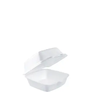 24316 - 5x5x2 WHITE FOAM TO-GO CONTAINERS 50HT1