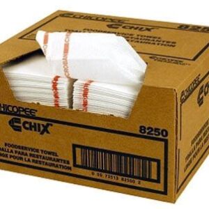 22580 - WHITE FOOD SERVICE TOWELS