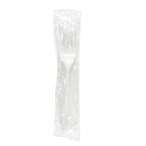 24760 - INDIVIDUALLY WRAPPED PLASTIC FORKS