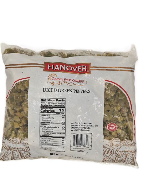 73430 - DICED GREEN PEPPERS