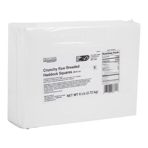 83706 4oz BREADED HADDOCK SQUARES Johnnies Restaurant and Hotel Service, Inc.