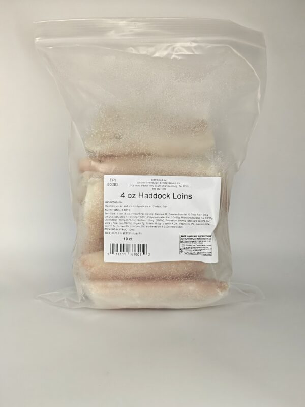 81600 - 4oz HADDOCK LOINS
