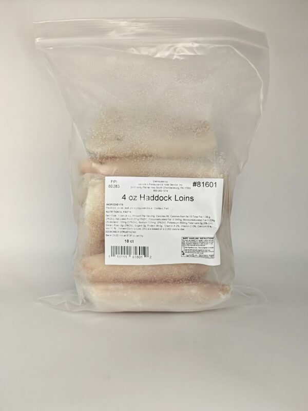 81601 - 4oz HADDOCK LOINS