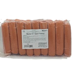 65420 - 5/1 SUPER JUMBO HOT DOGS