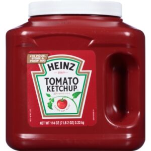 6165 - HEINZ KETCHUP PLASTIC JUG