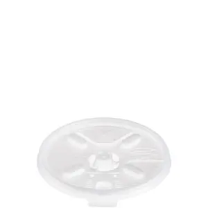24098 - 6-12oz PLASTIC STRAW SLOTTED LIDS 12FTLS