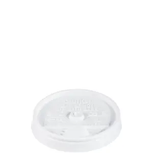 24106 - 8oz WHITE SIP THRU LIDS 8UL