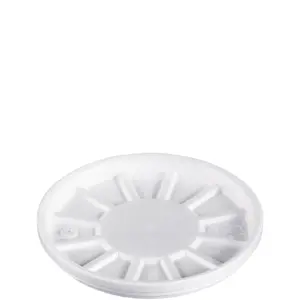 24132 - 20oz WHITE FOAM VENTED LIDS 20RL