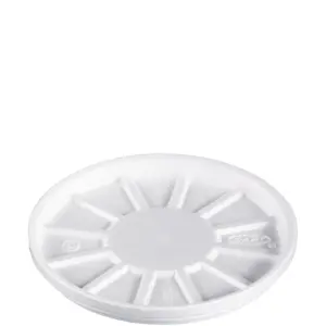 24140 - 32oz WHITE FOAM VENTED LIDS 32RL