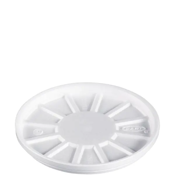 24141 - 32oz WHITE FOAM VENTED LIDS 32RL