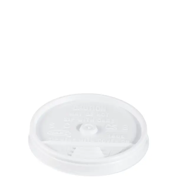 24245 - 16oz WHITE SIP THUR LIDS 16UL
